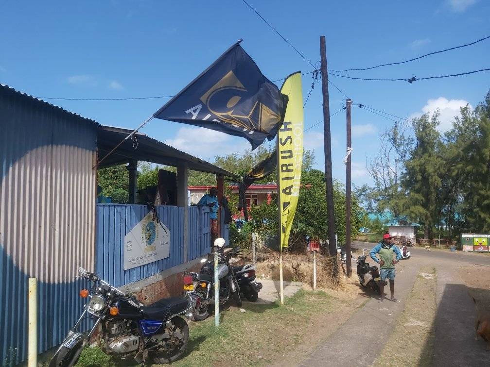 Le local de Kitesurf Rodrigues