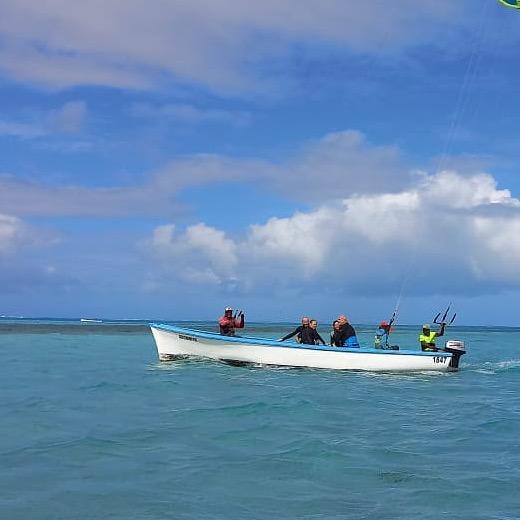 Retour en bateau